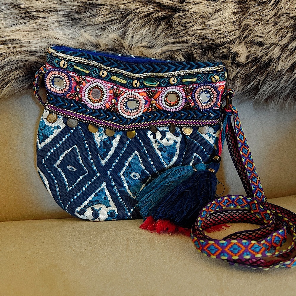 Christophe Sauvat bohemian crossbody bag!